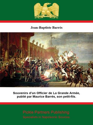 cover image of Souvenirs d'un Officier de La Grande Armée